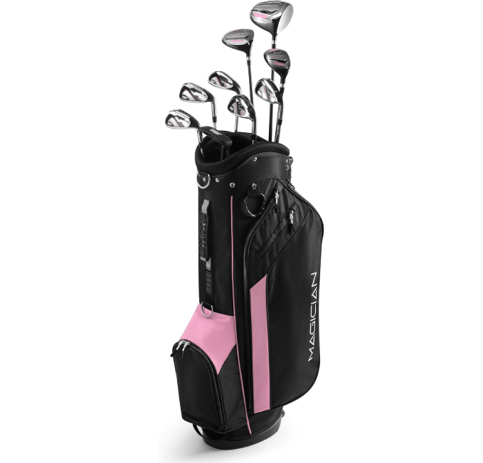Shop PGF Lady Magician PG-77 Complete 11-Piece Golf Set at All Sports Outlet
PGF Lady Magician PG-77 Complete Golf Set for Women 11-Piece