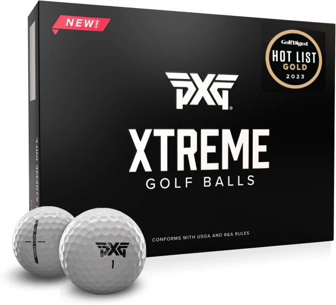 PXG Xtreme Golf Balls Ultimate Performance for Distance and Control Pack of 12