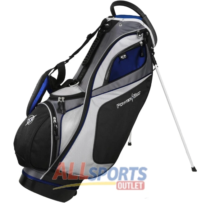 Powerbilt TPS Dunes 14 Way Golf Stand Bag with Storage Pockets