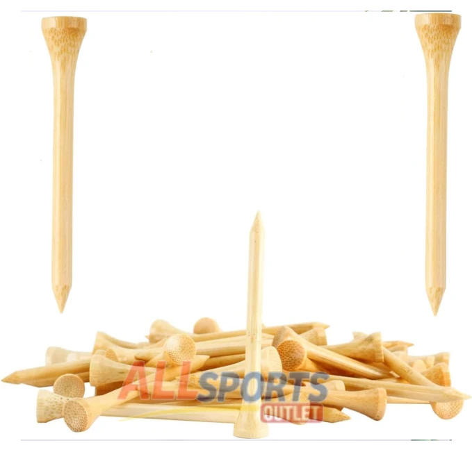 Premium Bamboo Golf Tees 280 Pcs Eco-Friendly Durable Choice for Golfers