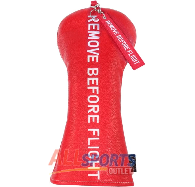 All Sports Outlet SHABIER Golf Head Cover Remove Before Flight