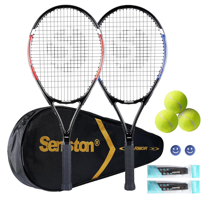 Senston Tennis Rackets for Adults 27 Inch Lightweight Set