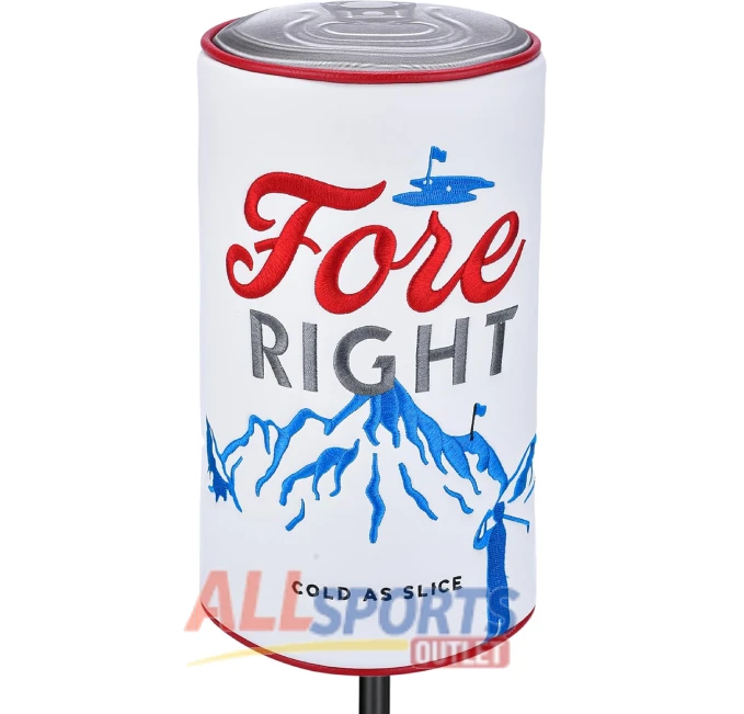 Shanker Golf Driver Headcover Beer Can Shaped PU Leather Cover All Sports Outlet