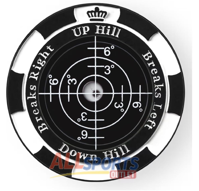 SlopeMaster ProGreen Reader Golf Ball Marker for Accurate Green Reading