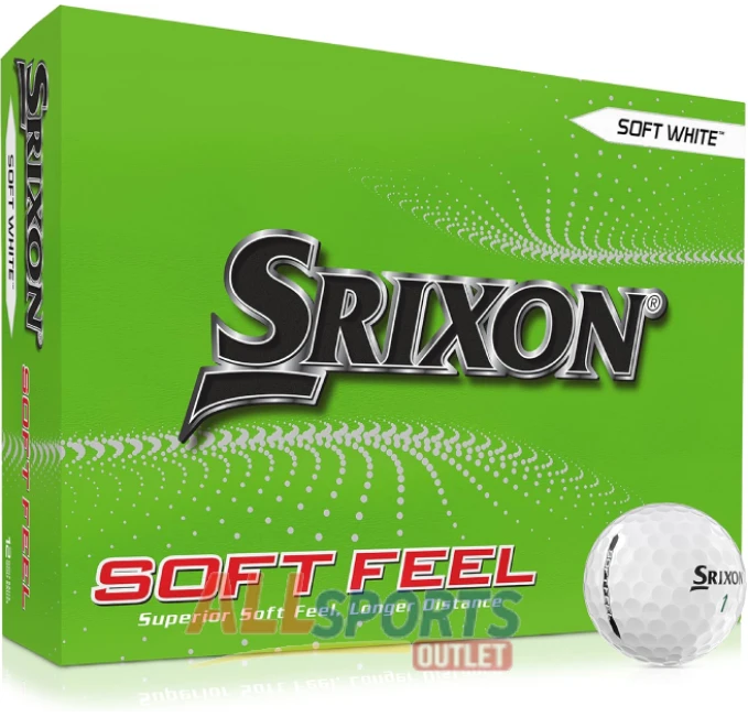 Srixon Soft Feel Golf Balls designed for distance and control for adult golfers