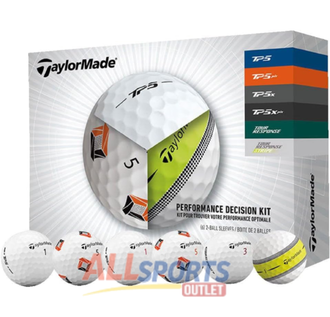 TaylorMade Performance Decision Kit Golf Balls All Sports Outlet