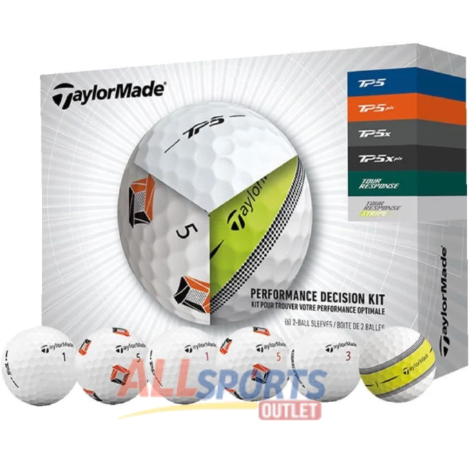 TaylorMade Performance Decision Kit Golf Balls All Sports Outlet