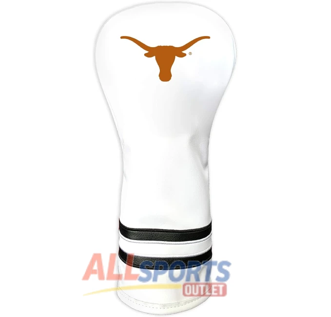 Team Golf NCAA White Vintage Fairway Golf Club Headcover at All Sports Outlet