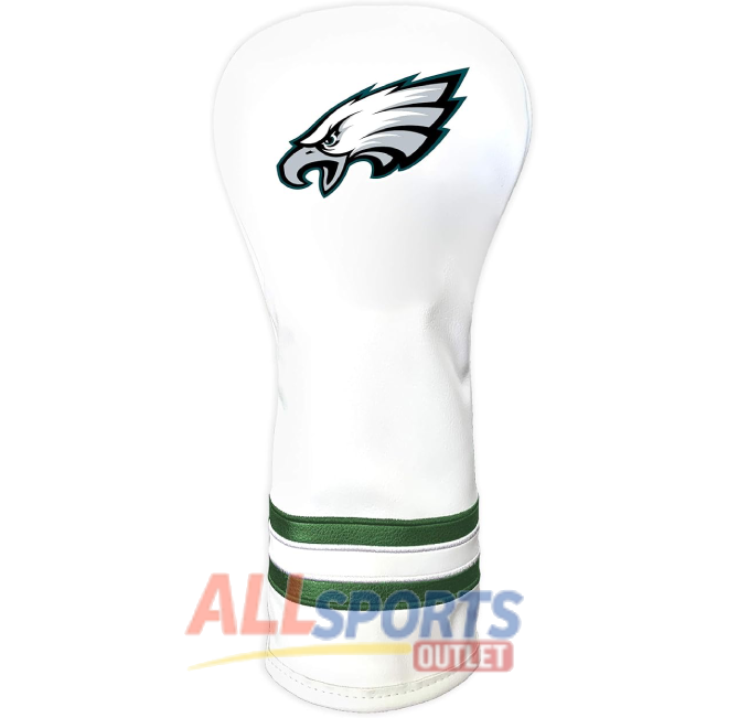 Team Golf NFL White Vintage Fairway Golf Club Headcover Retro Design
