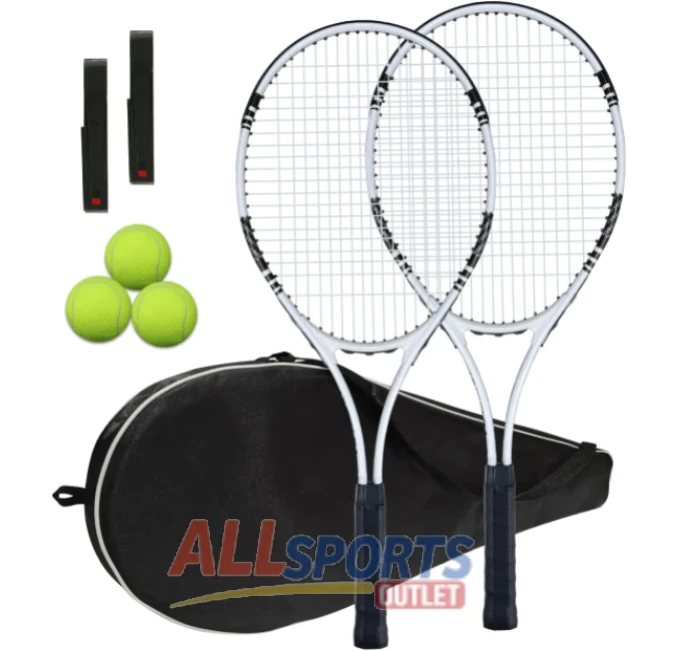 UUBEMM Tennis Rackets Set for Adults Beginners with Carrying Bag and Balls – All Sports Outlet