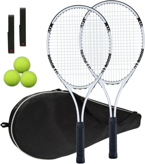 UUBEMM Tennis Rackets Set for Adults Beginners with Carrying Bag and Balls – All Sports Outlet