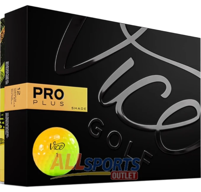 Vice Pro Plus Golf Balls high performance for professionals and enthusiasts with premium cast urethane cover for enhanced spin and control.