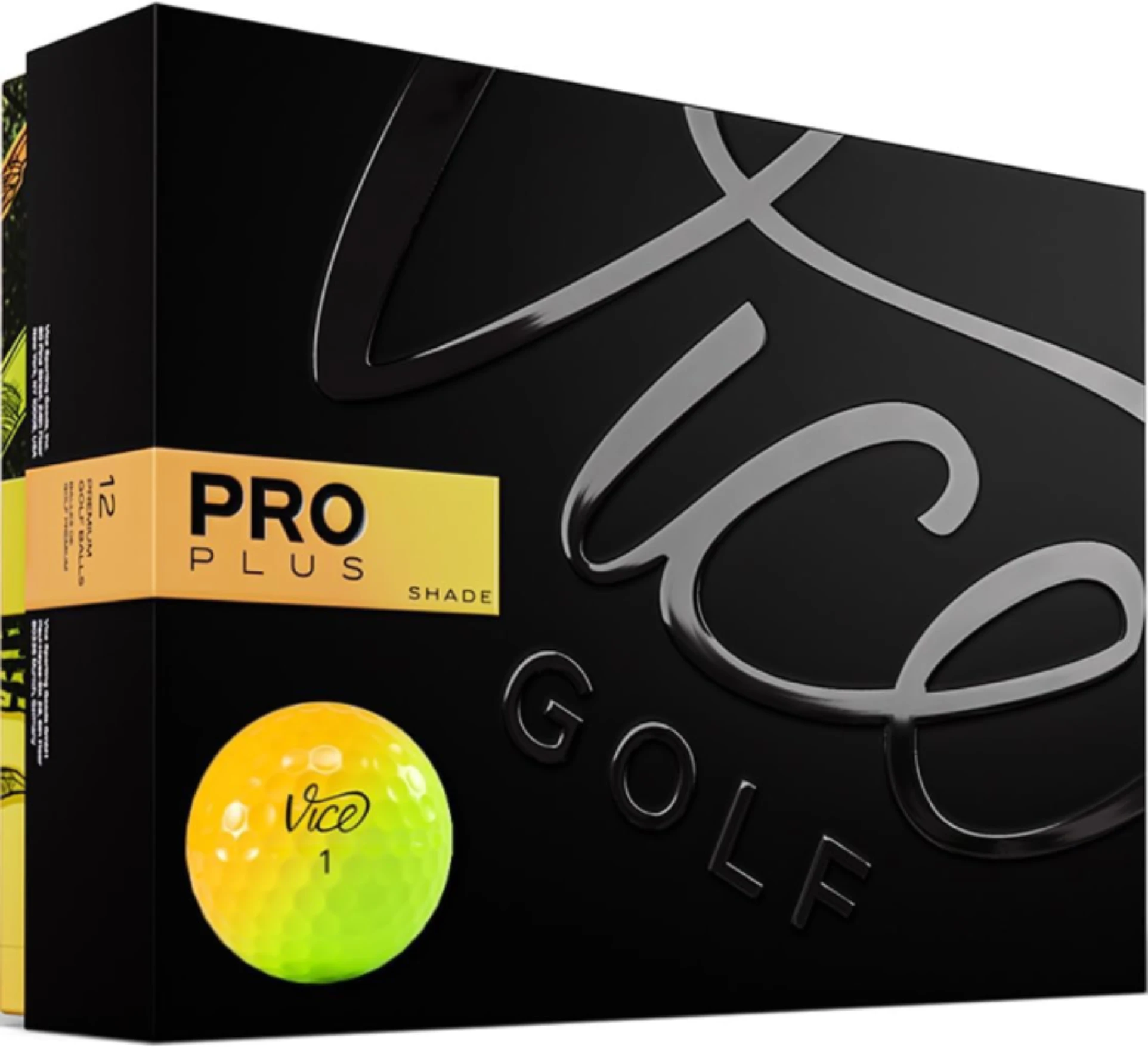 Vice Pro Plus Golf Balls high performance for professionals and enthusiasts with premium cast urethane cover for enhanced spin and control.