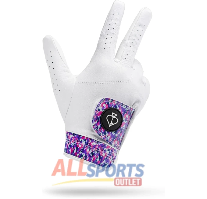 All Sports Outlet Vivid Camo Golf Glove in Premium Cabretta Leather