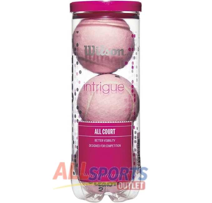 WILSON Sporting Goods Intrigue Tennis Balls for Optimal Performance
