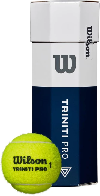 All Sports Outlet WILSON Triniti Pro Yellow Tennis Balls 3 Pack for professional-level performance and durability
