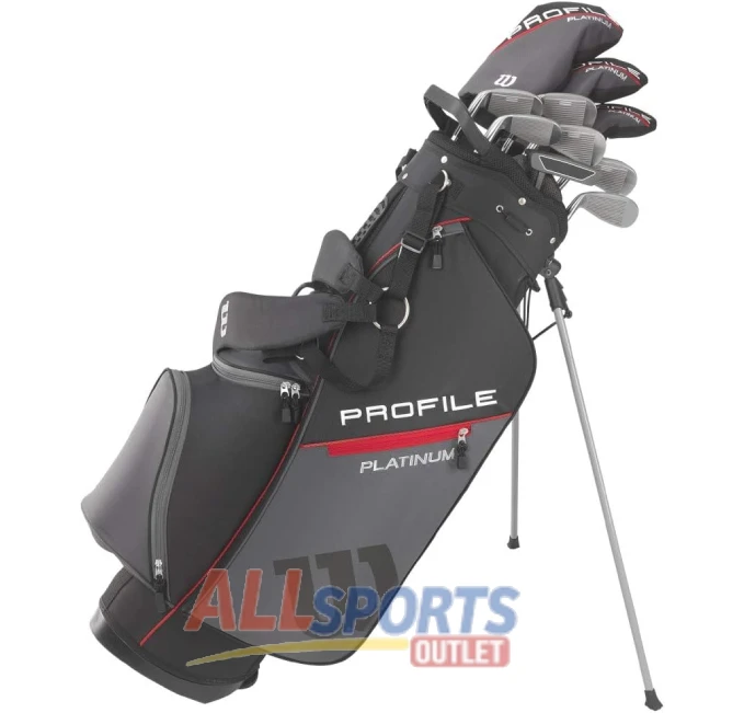 Wilson Men's Profile Platinum Golf Club Set Right-Handed Complete Set