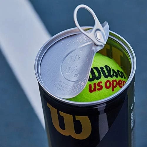 Wilson US Open Extra Duty Tennis Balls 4 Can Pack for Hard Court Play at All Sports Outlet