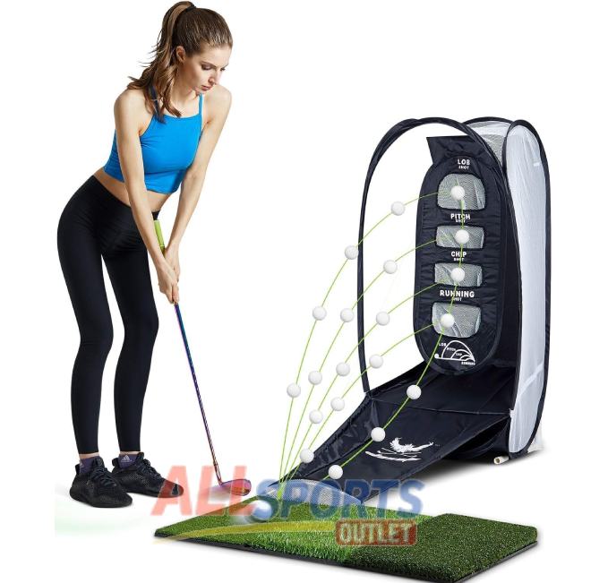 Wosofe Golf Practice Hitting Net for Indoor and Outdoor Training All Sports Outlet