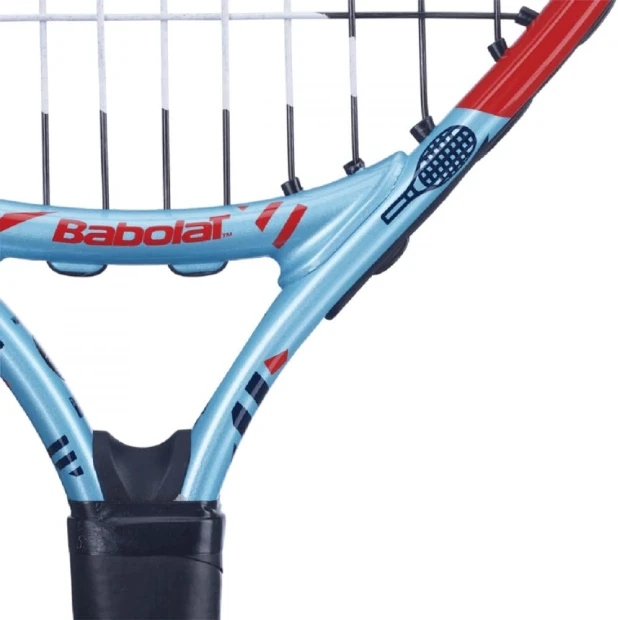 Babolat Ballfighter Junior 17 Inch Tennis Racquet Blue Red for Kids All Sports Outlet Beginner Friendly