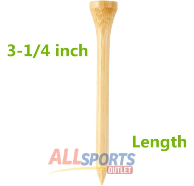 Bamboo Golf Tees 280 Pcs High Quality Biodegradable Durable for Golf