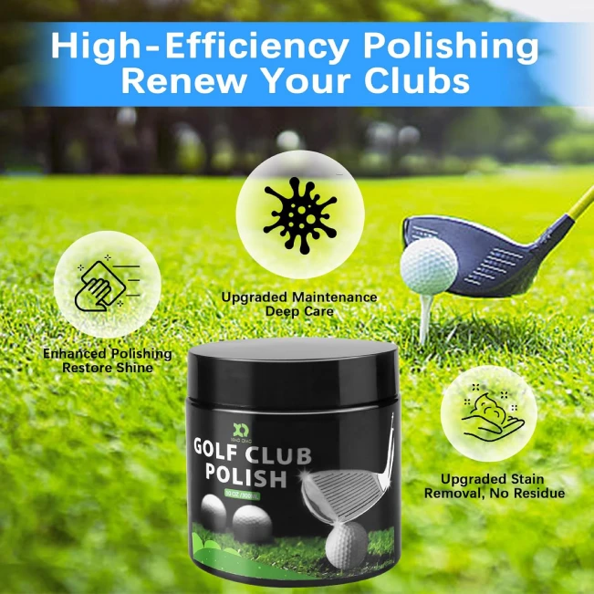 Golf Club Cleaner and Polishing Kit for Rust Removal and Scratch Repair