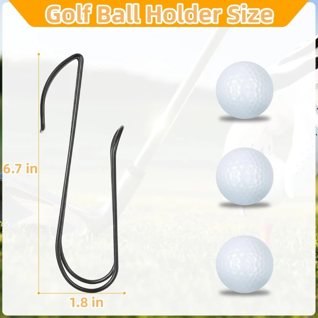 "Best 2 Pcs Golf Ball Holder for Bag or Cart All Sports Outlet durable easy access"