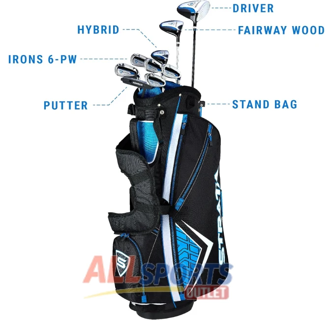 Best Callaway Golf Men's Strata Complete Set with Clubs and Bag at All Sports Outlet
