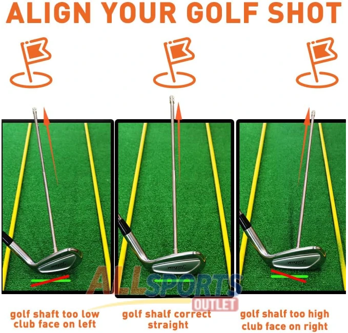 Best golf alignment rods for swing training and shot alignment, available at All Sports Outlet to improve golf game accuracy.