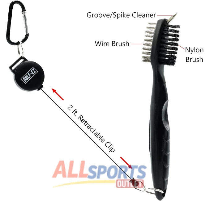 Best Golf Essentials Kit with Towel, Brush, Alignment Tools at All Sports Outlet
