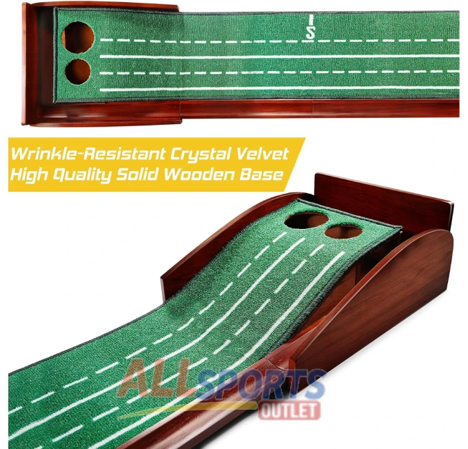 "Best Golf Putting Mat for Indoor Practice with Ball Return All Sports Outlet"