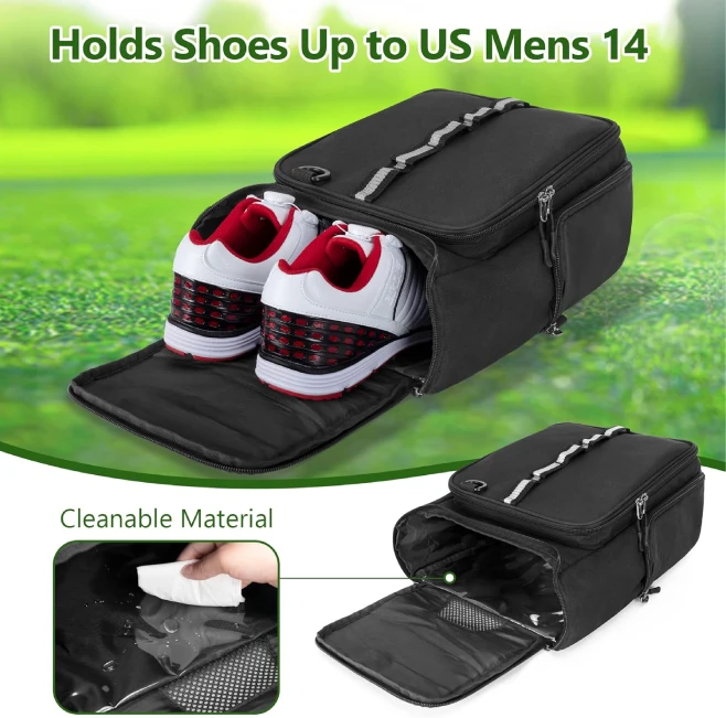 Best golf shoe carrier with free gloves holders for golf accessories All Sports Outlet