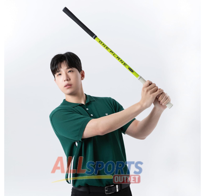 Golf Swing Trainer ONE Plane Heoseok Pro Training Aid for Backswing and Impact Practice