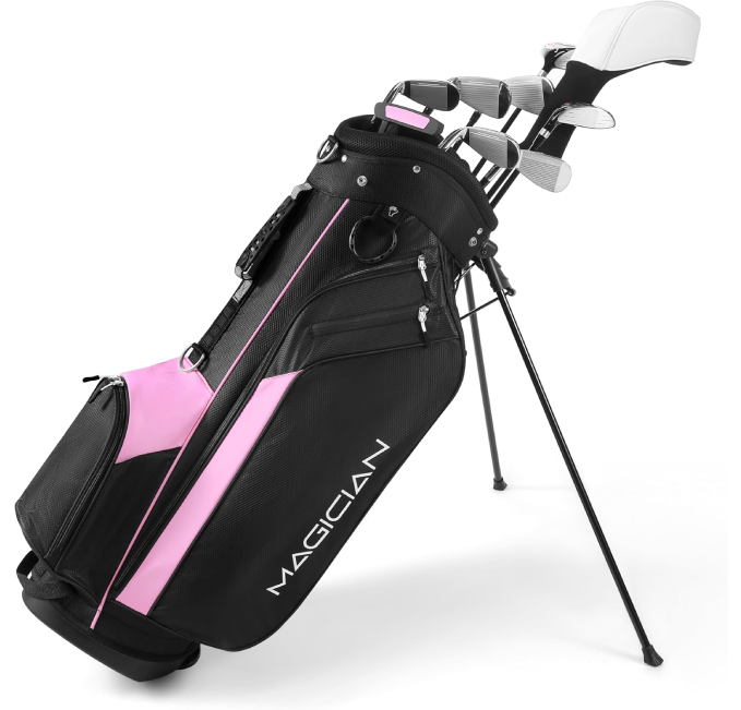 Best PGF Lady Magician PG-77 Golf Set for Women Available at All Sports Outlet
Best PGF Lady Magician PG-77 Golf Set for Women 11-Piece Set