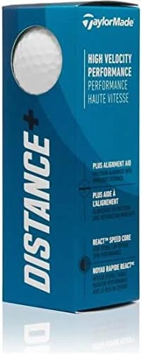 Best TaylorMade Distance+ Personalized Golf Balls for Accurate Long Drives