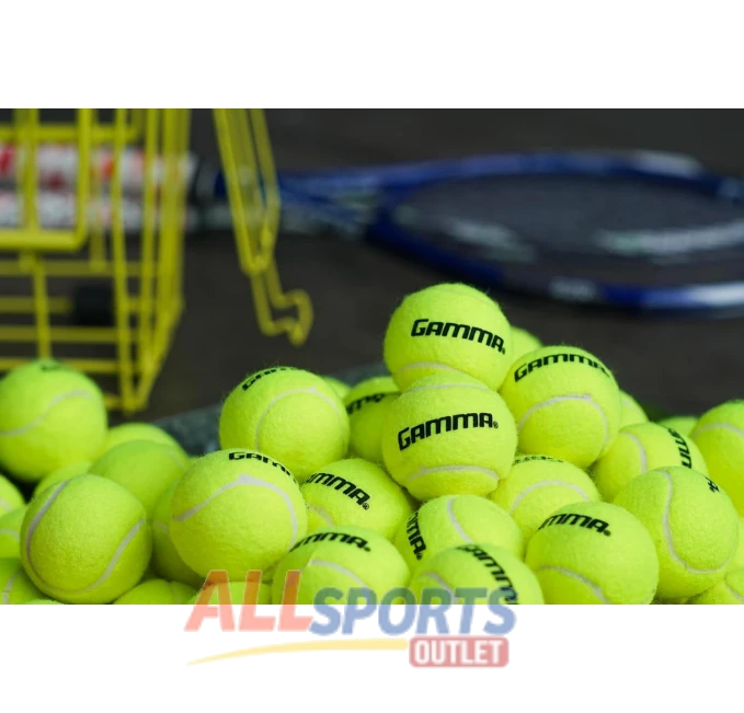 GAMMA Sports Pressureless Tennis Balls Bulk Box for Training and Play