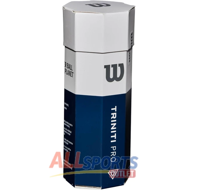 WILSON Triniti Pro Tennis Balls 3 Yellow Balls for Premium Performance