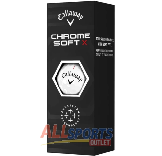 Callaway Chrome Soft X Triple Track Yellow Golf Balls for High Performance and Accuracy