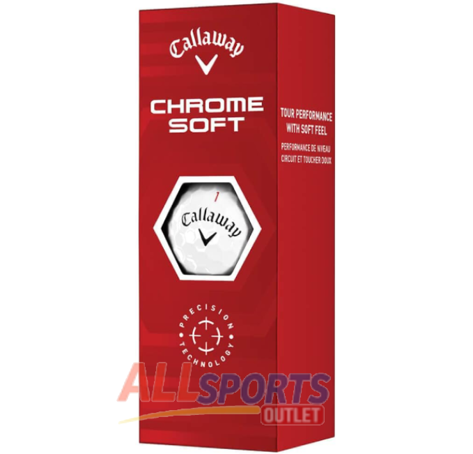 Callaway Golf 2022 Chrome Soft Golf Balls Red Blue All Sports Outlet