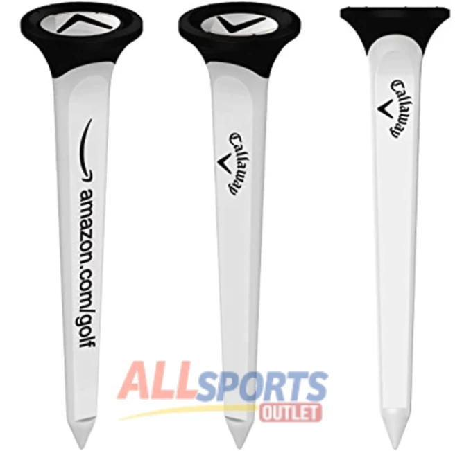 Callaway Par-Tee Plastic Golf Tees 10 Pack White All Sports Outlet for golfers
