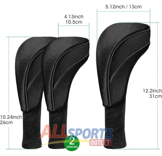 Golf Club Head Covers Set for Fairway Woods at All Sports Outlet