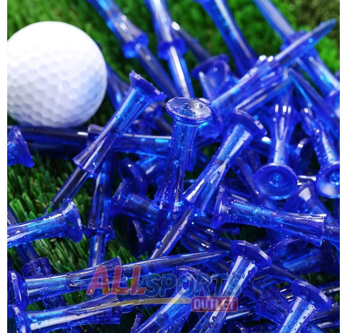 Golf Tees 3-1/4’’ 50 Count Reduced Friction for Stability and Consistency All Sports Outlet