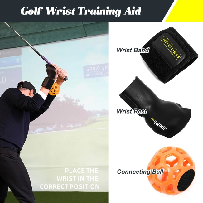 Golf Swing Trainer Ball for Wrist Aid and Swing Improvement