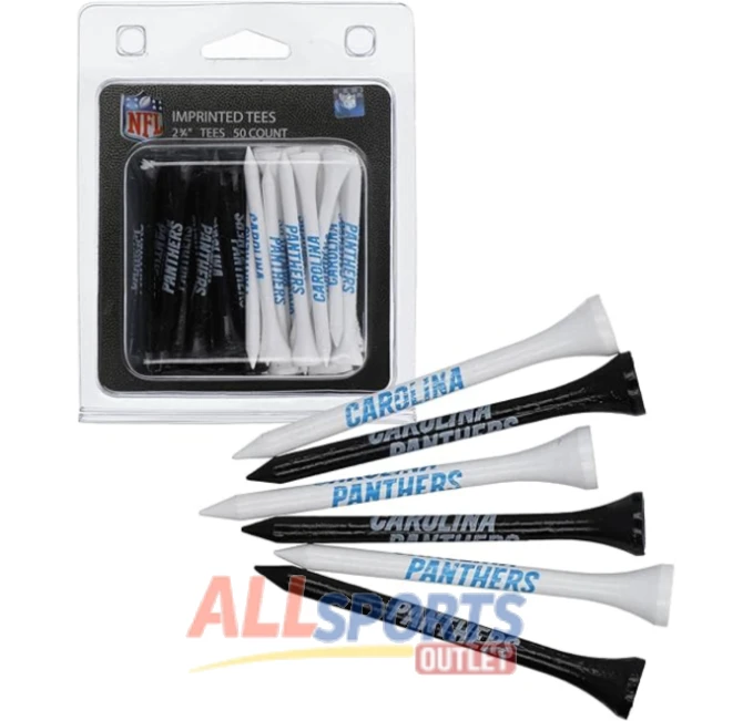 NFL Golf Tees Pack of 50 for Adults by All Sports Outlet