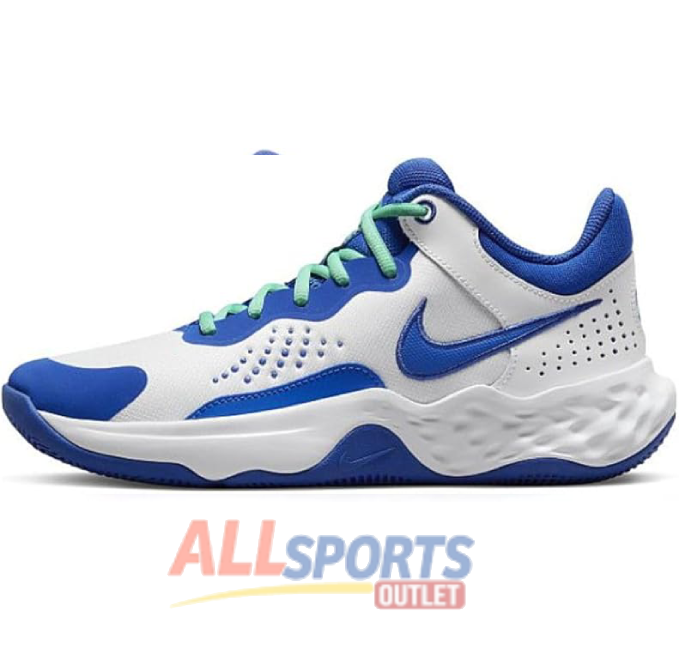 Nike Men's Fly.by Mid 3 Black Cool Grey Anthracite Basketball Sneakers Lace-Up Closure