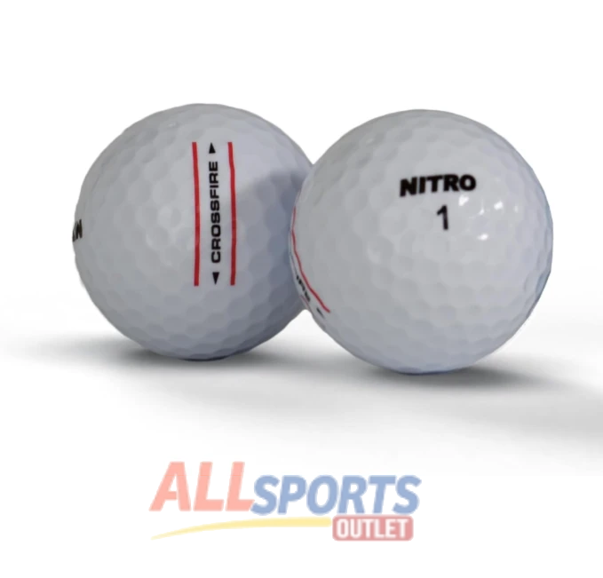 Nitro Golf Balls by All Sports Outlet for improved distance and accuracy