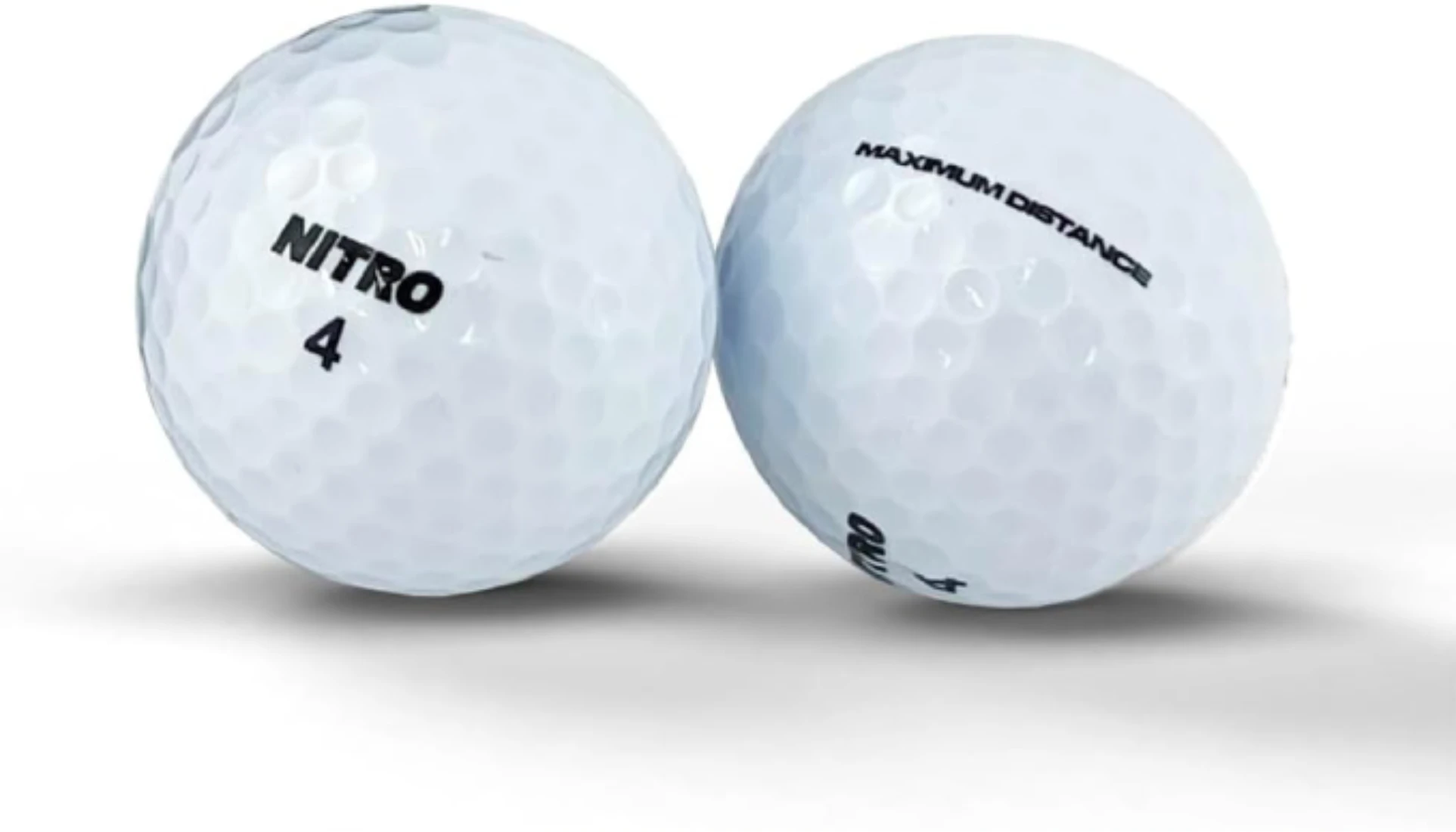 Nitro Maximum Distance Golf Ball 12-Pack at All Sports Outlet for long-lasting performance and exceptional distance