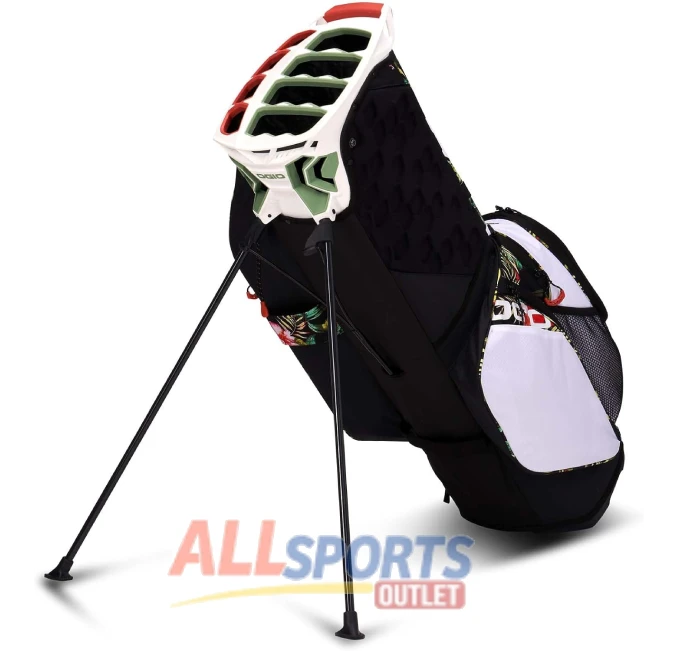 OGIO Woode Hybrid Stand Golf Bag with Lightweight Design and Multiple Dividers