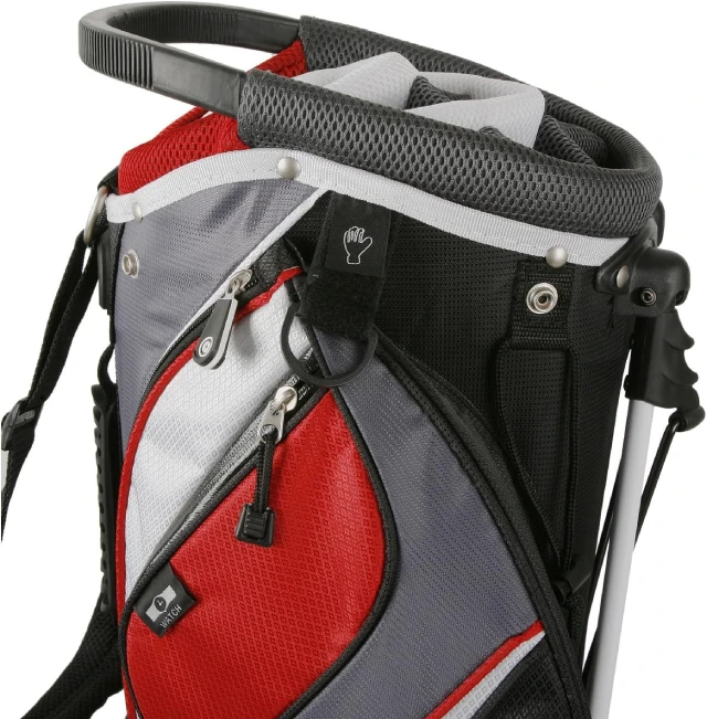 Powerbilt TPS Dunes 14 Way Golf Stand Bag for Men with Multiple Pockets
