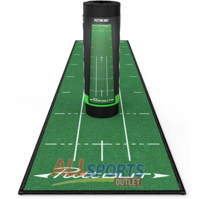 PuttOUT Pro Golf Putting Mat for Home Office Practice All Sports Outlet